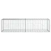 vidaXL Gabion avec couvercle 200x50x50 cm Fer galvanisé Voir les images du produit 3