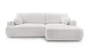 AX LIVING Canapé d'angle avec fonction sommeil Peoni 267cm Voir les images du produit 2