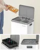 SONGMICS Mülleimer Küche, Mülltrennsystem 2 x 15 L Produktbild-Vorschau 6