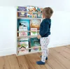 Bücherregal für Kinder- holz bücherregal für die wand - Produktbild-Vorschau 6