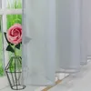 Gardinen Vorhänge Voile Gardine Transparent Dekoschal Uni Produktbild-Vorschau 5
