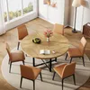 Esstisch, 120cm Runder Esstisch für 4-6 Personen, Produktbild-Vorschau 7