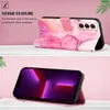 Galaxy S21+ Hülle, Marmor Motiv Kunstleder Tasche Wallet Produktbild-Vorschau 3