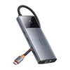 Baseus 6-in-1 Power Delivery USB-C HUB Schwarz Produktbild-Vorschau 1