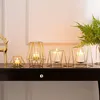 2 Stück Metall Sechseck Geformt Geometrisches Design Produktbild-Vorschau 5