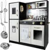 DŘEVĚNÁ HRAJÍCÍ KUCHYNĚ PRO DĚTI VELKÁ KUCHYNĚ SVĚTLO Náhled obrázku produktu 1