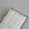 A close-up view of a white HEPA filter with a transparent plastic frame. Produktbild-Vorschau