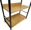 Regał na książki dąb biblioteczka do salonu 60x30x178 VR39O Podgląd zdjęcia produktu 11