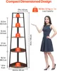 VEVOR Étagère d'angle avec 5 niveaux, support d'angle haut Voir les images du produit 3