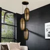 Hoyz - Hängelampe 3L Cosmic - Abgestuft - Bronze Antik Produktbild-Vorschau 2