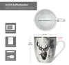 sada 6 hrnků na kávu Alois 350ml porcelánové šálky 6 osob Náhled obrázku produktu 5