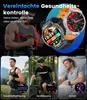 Smartwatch Herren Militär mit 1000mAh Akku/LED-Licht,1,85” Produktbild-Vorschau 7