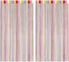 vidaXL Rideaux à fils 2 pcs. Multicolore 140x250 cm Voir les images du produit 1