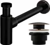 Rea Waschbecken-Siphon Klik-Klak Universal Black Old Produktbild-Vorschau 1