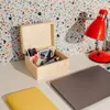 Creative dřevěná krabička Deco s víkem | 19,5 x 15 x 10 cm Náhled obrázku produktu 2