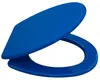 SANILO® WC-bril met zachte sluiting en snelsluiting, blauw. Productafbeelding-voorbeeld 4