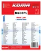 KOMA ML03PL - Sáčky do vysavače Miele F,J,M s plastovým Náhled obrázku produktu 7