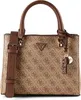 GUESS Damen Handtasche Noelle II Latte Logo/Brown : Latte Produktbild-Vorschau 5