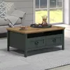 trendteam Stanton Table basse vert sapin/évoque chêne, Voir les images du produit 19