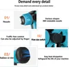 Akumulátorová stříkací pistole 800 ml, elektrická, zlatá, Náhled obrázku produktu 10