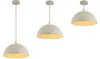 KAR LIGHTING Pendellampe 1-flammig Beige – Moon Ecru Produktbild-Vorschau 4