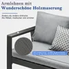 MEXO Gartenlounge-Set Gartenmöbel Set Aluminium Loungeset Produktbild-Vorschau 9