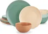 Vancasso 12 pièces service combiné en porcelaine, service Voir les images du produit 1