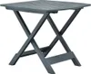 A gray folding garden table on a white background. Náhled obrázku produktu