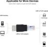 USB-zu-RJ45-Adapter, USB2.0-Ethernet-Buchse, Stecker Produktbild-Vorschau 2