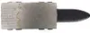 A close-up, side view of a metal anvil with a black tip. Podgląd zdjęcia produktu