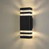 lumiled PROTEA Außenwandleuchte, Schwarz, rechteckig, IP44, Produktbild-Vorschau 1