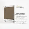 Sonello Plissee Klemmfix ohne Bohren 100cm x 120cm Braun Produktbild-Vorschau 8