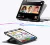 Two images of an iPad with a case, showing different use cases. Produktbild-Vorschau