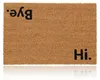 Relaxdays Fußmatte Kokos 60x40cm, Türvorleger Spruch, Produktbild-Vorschau 1