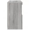 The Living Store Sideboard mit LED-Leuchten Grau Sonoma Produktbild-Vorschau 9