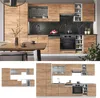 Küchenzeile Vicco Fame-Line Goldkraft Eiche/Weiß 355 cm , Produktbild-Vorschau 4