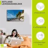 ARTland Leinwandbild Kreidefelsen Insel Rügen II Größe: Produktbild-Vorschau 3