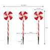 Tuinsteker lollypop 62 cm kerstversiering Nampook Productafbeelding-voorbeeld 11