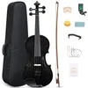 FCH Violino 3/4, set completo per principianti, nero, con Anteprima dell’immagine prodotto 1