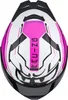 Casco Berik FF871 Mapuro, bianco/nero/viola, taglia M Anteprima dell’immagine prodotto 5