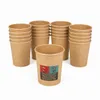 Gobelets en carton de 120 ml – Lot de 24 – Petits gobelets Voir les images du produit 1