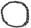 Akzent Panzerarmband mit Identplatte, 316L Edelstahl, Produktbild-Vorschau 2