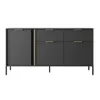 Kommode LARYSA mit 2 Schubladen und 3 Türen, Sideboard in Produktbild-Vorschau 6
