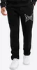 A person wearing black sweatpants with a white logo. Produktbild-Vorschau