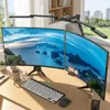 Monitor Lampe Schwarz LED Schreibtischlampe mit Klemme und Produktbild-Vorschau 1
