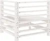 CLORIS Garten-Ecksofa Weiß Massivholz Kiefer, 10,15 kg Produktbild-Vorschau 3