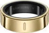 A close-up studio shot of a gold Samsung Galaxy Ring. Anteprima dell’immagine prodotto