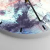 Wanduhr - Rund - Glasuhr - Abstraktion modern - 40x40cm - Produktbild-Vorschau 5