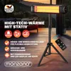 MONZANA® Infrarood verwarmingsstraaler 2500W met Productafbeelding-voorbeeld 2