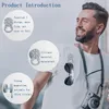 INF Clip magnetica per portaocchiali per vestiti Nero Anteprima dell’immagine prodotto 3